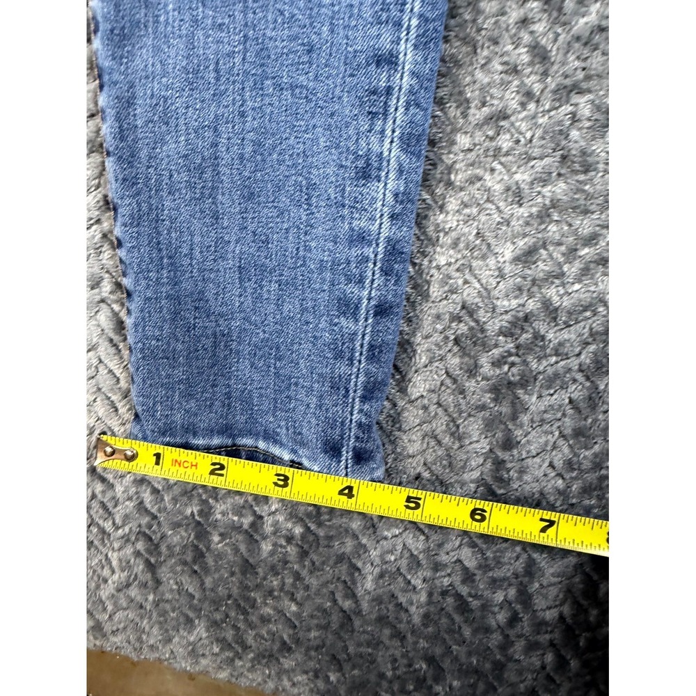 Levi's 721 High Rise Skinny Jeans Womens 28x32 Blue Denim Stretch 18882-0595 - Picture 2 of 12
